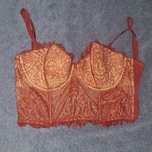 Victoria's Secret Red Lace Bra